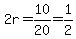 2r=10%2F20=1%2F2