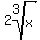 2root%283%2Cx%29