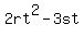 2rt%5E2-3st