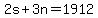 2s%2B3n=1912