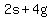 2s%2B4g