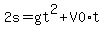 2s=gt%5E2%2BV0%2At