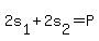 2s%5B1%5D+%2B+2s%5B2%5D+=+P+