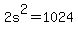 2s%5E2+=+1024