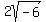 2sqrt%28-6%29