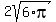 2sqrt%286%2Api%29