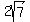 2sqrt%287%29