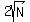 2sqrt%28N%29