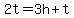 2t=3h%2Bt