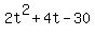 2t%5E2%2B4t-30