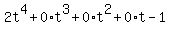 2t%5E4%2B0%2At%5E3%2B0%2At%5E2%2B0%2At+-+1