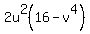 2u%5E2%2816-v%5E4%29