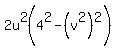2u%5E2%284%5E2-%28v%5E2%29%5E2%29