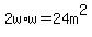 2w%2Aw=24m%5E2