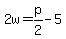 2w=p%2F2-5