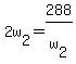 2w%5B2%5D+=+288%2Fw%5B2%5D
