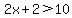2x%2B2%3E10