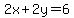 2x%2B2y=6
