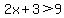 2x%2B3%3E9