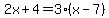2x%2B4=3%2A%28x-7%29