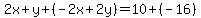 2x%2By%2B%28-2x%2B2y%29=10%2B%28-16%29