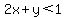 2x%2By%3C1