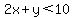2x%2By%3C10