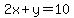 2x%2By=10