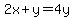2x%2By=4y