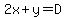 2x%2By=D