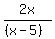2x%2F%28%28x-5%29%29%29