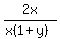 2x%2F%28x%281%2By%29%29