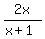 2x%2F%28x%2B1%29