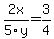2x%2F5y=3%2F4