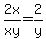 2x%2Fxy=2%2Fy