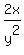 2x%2Fy%5E2
