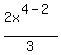 2x%5E%284-2%29%2F3