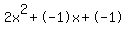 2x%5E2%2B-1x%2B-1