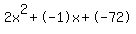 2x%5E2%2B-1x%2B-72