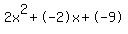 2x%5E2%2B-2x%2B-9