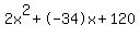 2x%5E2%2B-34x%2B120