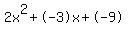 2x%5E2%2B-3x%2B-9