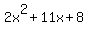 2x%5E2%2B11x%2B8