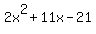 2x%5E2%2B11x-21