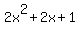 2x%5E2%2B2x%2B1