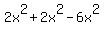 2x%5E2%2B2x%5E2-6x%5E2