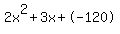 2x%5E2%2B3x%2B-120