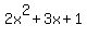 2x%5E2%2B3x%2B1