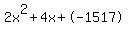 2x%5E2%2B4x%2B-1517