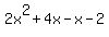 2x%5E2%2B4x-x-2